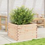 Jardinera de madera maciza de pino 70x70x45,5 cm en Macetas y jardineras | Comprar online en Foru.es