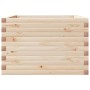 Jardinera de madera maciza de pino 70x70x45,5 cm en Macetas y jardineras | Comprar online en Foru.es