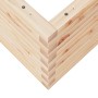 Jardinera de madera maciza de pino 70x70x45,5 cm en Macetas y jardineras | Comprar online en Foru.es