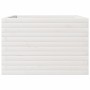 Jardinera madera maciza de pino blanco 70x70x45,5 cm en Macetas y jardineras | Comprar online en Foru.es