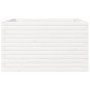 Jardinera madera maciza de pino blanco 80x80x45,5 cm en Macetas y jardineras | Comprar online en Foru.es