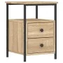 Mesitas noche 2 uds madera ingeniería roble Sonoma 34x35,5x50cm de vidaXL, Mesitas de noche - Ref: Foro24-826016, Precio: 82,...