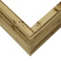 Jardinera de madera de pino impregnada 80x80x45,5 cm en Macetas y jardineras | Comprar online en Foru.es