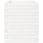 Jardinera de madera maciza de pino blanco 70x40x45,5 cm en Macetas y jardineras | Comprar online en Foru.es