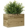 Jardinera de madera de pino impregnada 70x40x45,5 cm en Macetas y jardineras | Comprar online en Foru.es