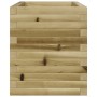 Jardinera de madera de pino impregnada 70x40x45,5 cm en Macetas y jardineras | Comprar online en Foru.es