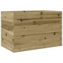 Jardinera de madera de pino impregnada 70x40x45,5 cm en Macetas y jardineras | Comprar online en Foru.es
