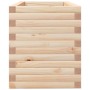Jardinera de madera maciza de pino 90x40x45,5 cm en Macetas y jardineras | Comprar online en Foru.es