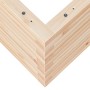 Jardinera de madera maciza de pino 90x40x45,5 cm en Macetas y jardineras | Comprar online en Foru.es