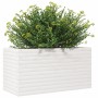 Jardinera madera maciza de pino blanco 90x40x45,5 cm en Macetas y jardineras | Comprar online en Foru.es