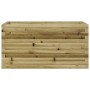 Jardinera madera de pino impregnada 90x40x45,5 cm en Macetas y jardineras | Comprar online en Foru.es
