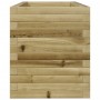 Jardinera madera de pino impregnada 90x40x45,5 cm en Macetas y jardineras | Comprar online en Foru.es