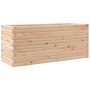 Jardinera de madera maciza de pino 110x40x45,5 cm en Macetas y jardineras | Comprar online en Foru.es