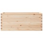 Jardinera de madera maciza de pino 110x40x45,5 cm en Macetas y jardineras | Comprar online en Foru.es