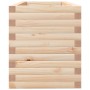 Jardinera de madera maciza de pino 110x40x45,5 cm en Macetas y jardineras | Comprar online en Foru.es