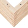 Jardinera de madera maciza de pino 110x40x45,5 cm en Macetas y jardineras | Comprar online en Foru.es
