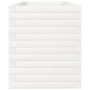 Jardinera de madera maciza de pino blanco 110x40x45,5 cm en Macetas y jardineras | Comprar online en Foru.es