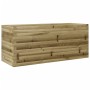 Jardinera de madera de pino impregnada 110x40x45,5 cm en Macetas y jardineras | Comprar online en Foru.es