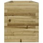 Jardinera de madera de pino impregnada 110x40x45,5 cm en Macetas y jardineras | Comprar online en Foru.es