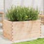 Jardinera de madera maciza de pino 90x60x45,5 cm en Macetas y jardineras | Comprar online en Foru.es