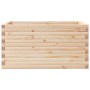 Jardinera de madera maciza de pino 90x60x45,5 cm en Macetas y jardineras | Comprar online en Foru.es