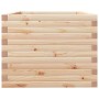 Jardinera de madera maciza de pino 90x60x45,5 cm en Macetas y jardineras | Comprar online en Foru.es