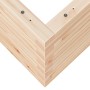 Jardinera de madera maciza de pino 90x60x45,5 cm en Macetas y jardineras | Comprar online en Foru.es