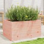 Jardinera madera maciza de abeto Douglas 90x60x45,5 cm en Macetas y jardineras | Comprar online en Foru.es