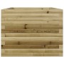 Jardinera de madera de pino impregnada 90x60x45,5 cm en Macetas y jardineras | Comprar online en Foru.es