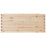 Jardinera de madera maciza de pino 110x60x45,5 cm en Macetas y jardineras | Comprar online en Foru.es