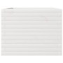 Jardinera de madera maciza de pino blanco 110x60x45,5 cm en Macetas y jardineras | Comprar online en Foru.es
