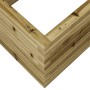 Jardinera madera de pino impregnada 110x60x45,5 cm en Macetas y jardineras | Comprar online en Foru.es