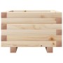 Jardinera de madera maciza de pino 40x40x26,5 cm en Macetas y jardineras | Comprar online en Foru.es