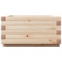 Jardinera de madera maciza de pino 50x50x26,5 cm en Macetas y jardineras | Comprar online en Foru.es