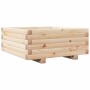 Jardinera de madera maciza de pino 60x60x26,5 cm en Macetas y jardineras | Comprar online en Foru.es