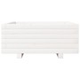 Jardinera de madera maciza de pino blanco 60x60x26,5 cm en Macetas y jardineras | Comprar online en Foru.es