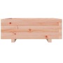 Jardinera de madera maciza Douglas 70x70x26,5 cm en Macetas y jardineras | Comprar online en Foru.es