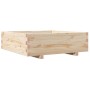 Jardinera de madera maciza de pino 80x80x26,5 cm en Macetas y jardineras | Comprar online en Foru.es