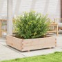 Jardinera de madera maciza de pino 90x90x26,5 cm en Macetas y jardineras | Comprar online en Foru.es