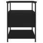 Mesitas de noche 2 uds madera de ingeniería negro 40x42x56 cm de vidaXL, Mesitas de noche - Ref: Foro24-826024, Precio: 92,63...