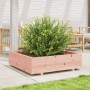 Jardinera madera maciza de abeto Douglas 90x90x26,5 cm en Macetas y jardineras | Comprar online en Foru.es