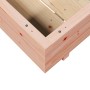Jardinera madera maciza de abeto Douglas 90x90x26,5 cm en Macetas y jardineras | Comprar online en Foru.es