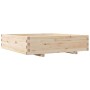 Jardinera madera maciza de pino 100x100x26,5 cm en Macetas y jardineras | Comprar online en Foru.es