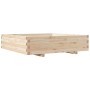 Jardinera madera maciza de pino 100x100x26,5 cm en Macetas y jardineras | Comprar online en Foru.es
