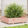 Jardinera madera maciza de abeto Douglas 100x100x26,5 cm en Macetas y jardineras | Comprar online en Foru.es