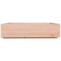 Jardinera madera maciza de abeto Douglas 100x100x26,5 cm en Macetas y jardineras | Comprar online en Foru.es