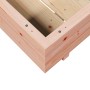 Jardinera madera maciza de abeto Douglas 100x100x26,5 cm en Macetas y jardineras | Comprar online en Foru.es