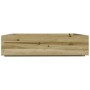 Jardinera de madera de pino impregnada 100x100x26,5 cm en Macetas y jardineras | Comprar online en Foru.es