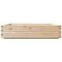 Jardinera de madera maciza de pino 110x110x26,5 cm en Macetas y jardineras | Comprar online en Foru.es
