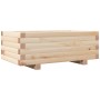 Jardinera de madera maciza de pino 70x40x26,5 cm en Macetas y jardineras | Comprar online en Foru.es